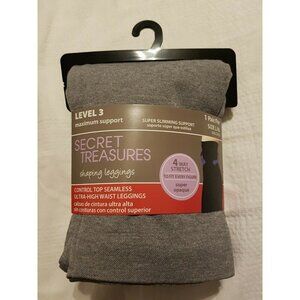 Secret Treasures women's L / XL Control Top Seamless Maximum Support leggings